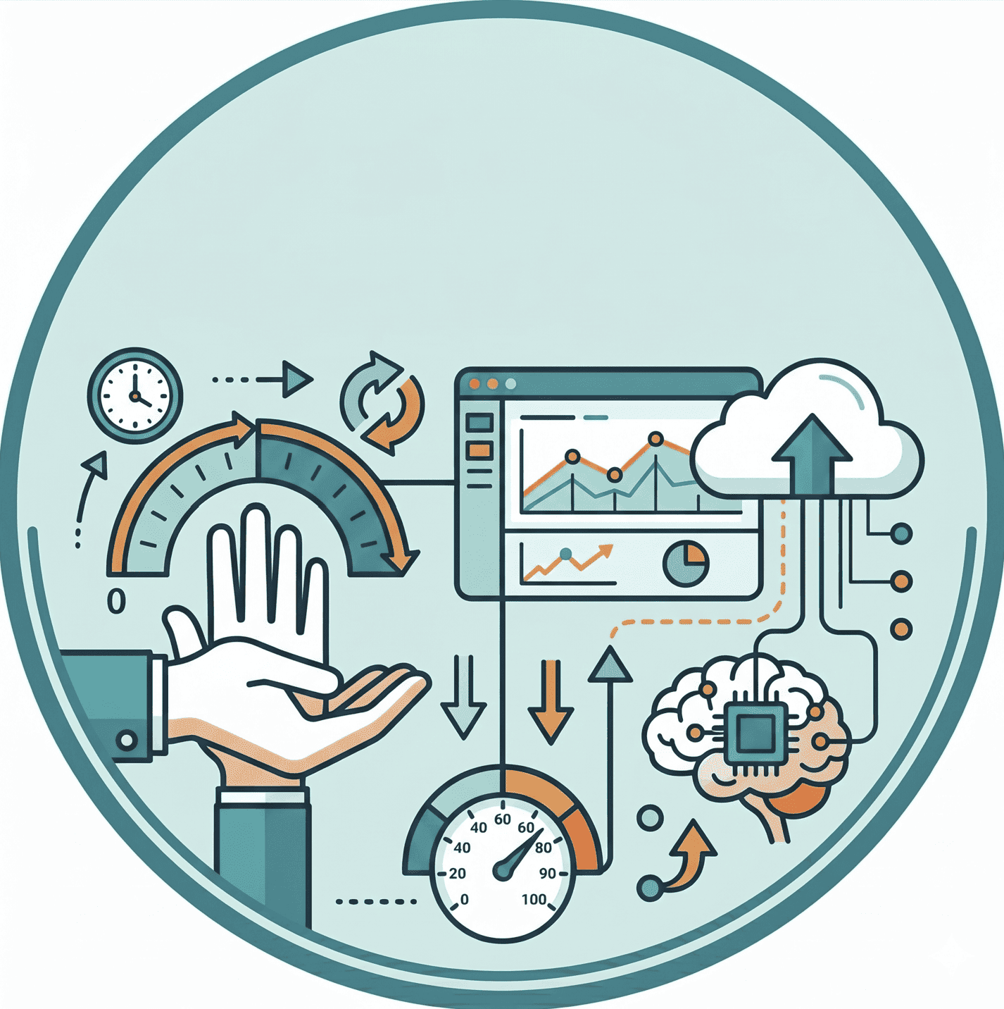 Real-time Progress Monitoring icon
