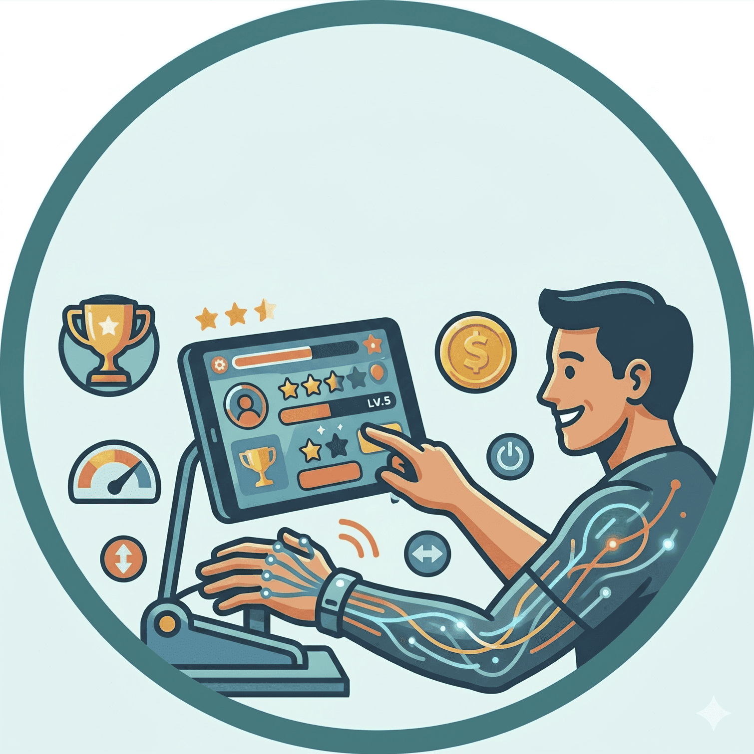 Interactive Gaming Experience icon